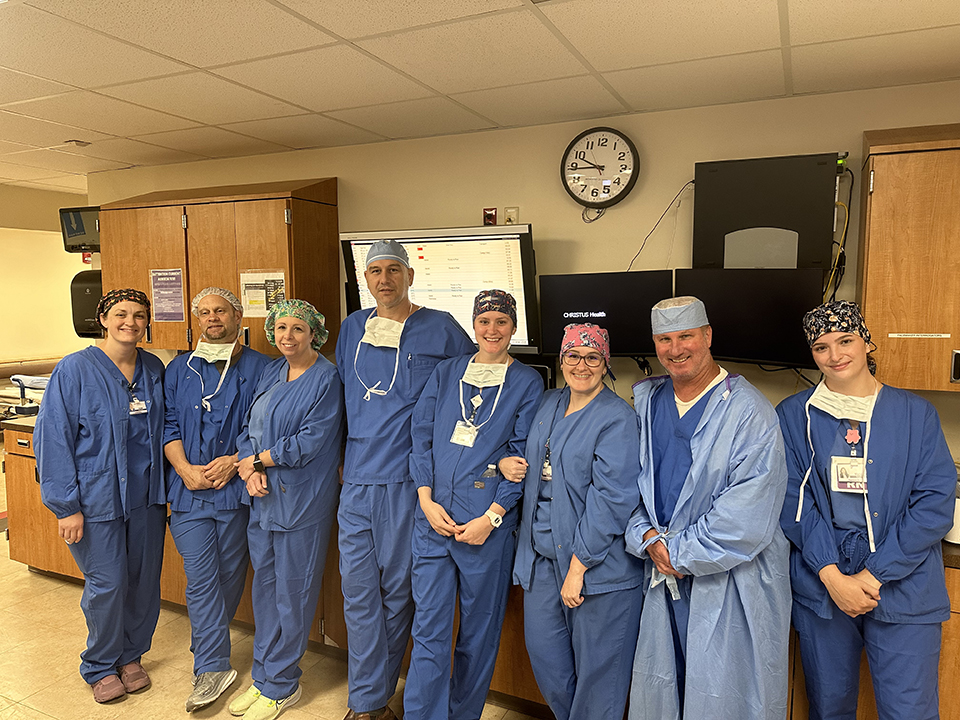 SETX staff puts on a mock mass causality event